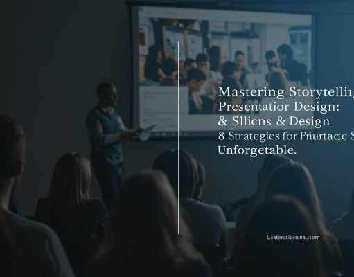 Mastering Storytelling in Presentation & Slide Design: 8 Strategies for Unforgettable Slides Mastering Storytelling in Presentation & Slide Design 8 Strategies for Unforgettable Slides