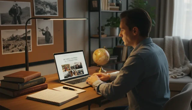 autobiography Spanish presentation ppt or slides