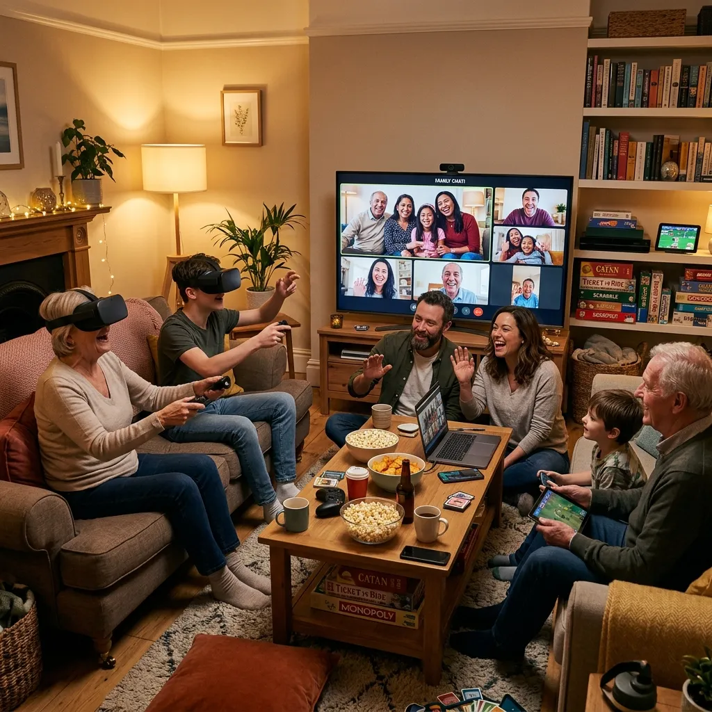 Family Games and Virtual Gatherings