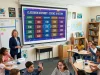 How to Build a Jeopardy PowerPoint Template “Interactive Jeopardy PowerPoint Template displayed on a presentation screen with quiz categories, clickable game board, and engaging classroom learning setup.”