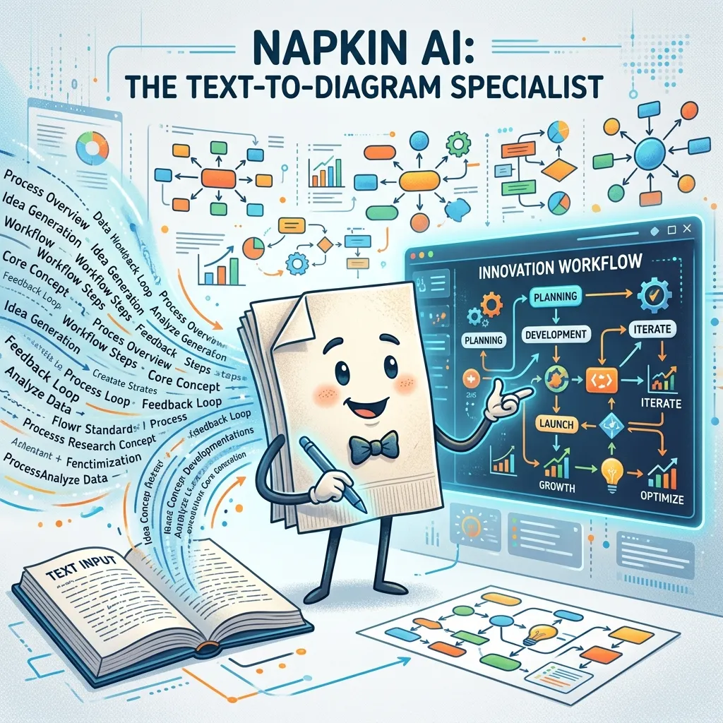 Napkin AI The Text-to-Diagram Specialist