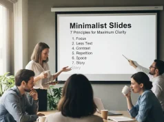 Minimalist Slides: 7 Principles for Maximum Clarity